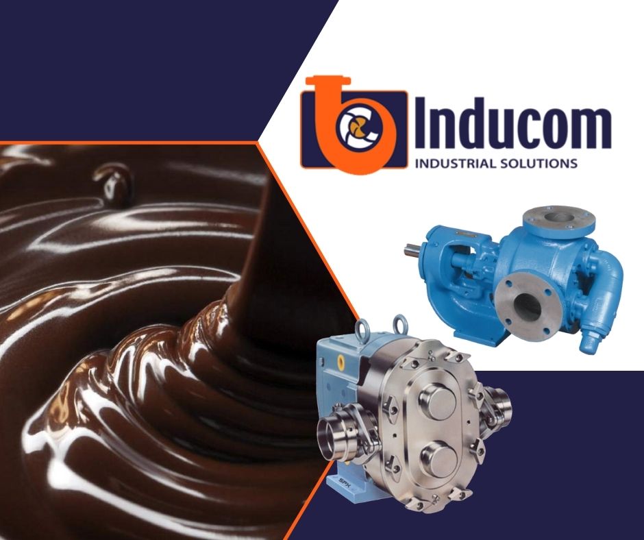 What types of pumps are ideal for pumping chocolate